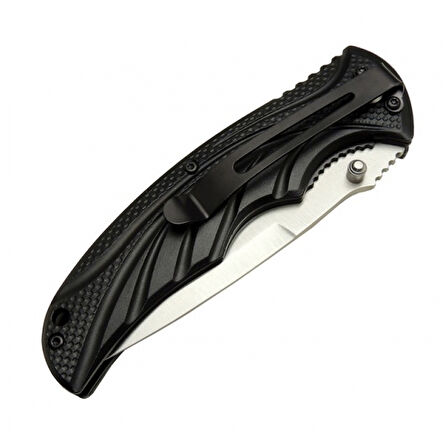 Handsome 451 Gri Kamp Çakı 21cm - Yarı Otomatik