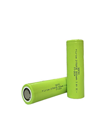 INR21700 3.7V 5000 mah 3C Li-ion Şarjlı Pil