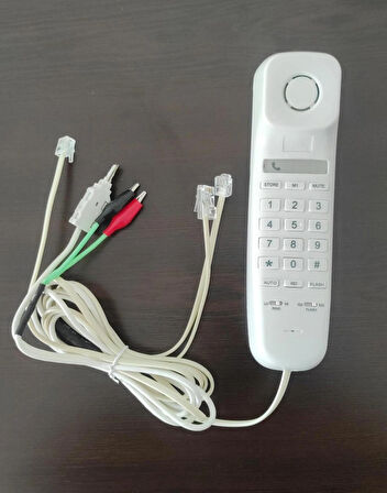 Karel Çok Uçlu BEYAZ Karel Test Telefonu