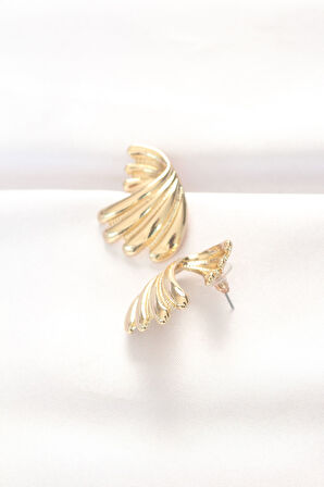 Pirinç Gold Renk Küpe - TJ-BKP8883