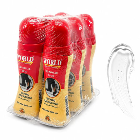 World Natural Likit Ayakkabı Boyası 75 ml- 6'li Paket