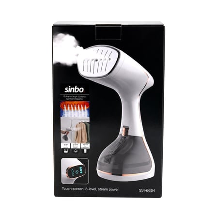 Sinbo SSI-6634 Buharlı Kırışıklık Giderici ve Dik Ütü 320 ml Dokunmatik