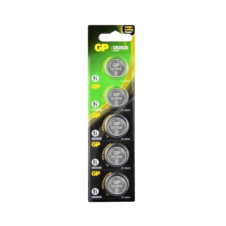GP Lithium GPCR-2025-7C5 Para Pil 3V 5'li Kart