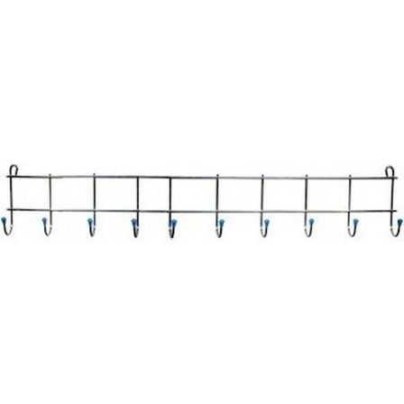 Kral KR-07 Metal 10 Kollu Düz Duvar Askısı- 12'li Paket