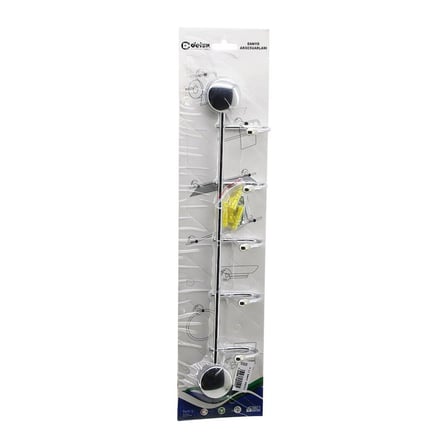 Delux KOD-550 5 Kollu Krom Banyo Askısı (Vidalı Montaj)