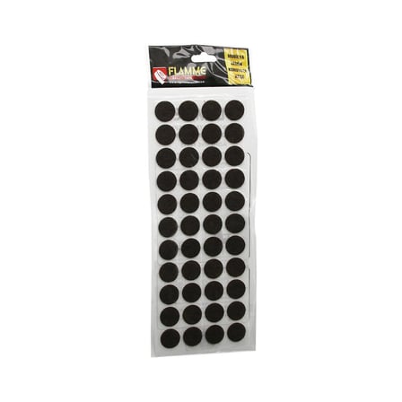Flamme 0053 21mm Yuvarlak Zemin Koruyucu Mobilya Keçesi (44 Adet)- 25'li Paket