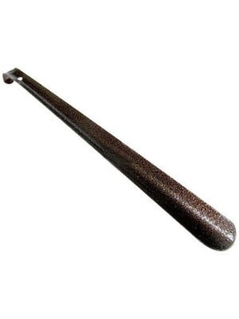 Metal Kerata No-40cm Kahverengi Ayakkabı Çekecek- 12'li Paket