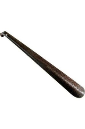 Metal Kerata 30cm Kahverengi Ayakkabı Çekecek- 12'li Paket