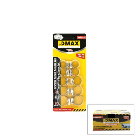 DMAX DMX-4152 Metal Hortum Kelepçesi Seti 10 Adet- 12'li Paket