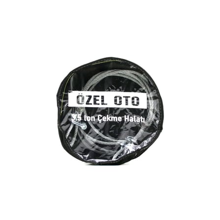 Özel Oto Çelik Oto Çekme Halatı 3.5 Ton