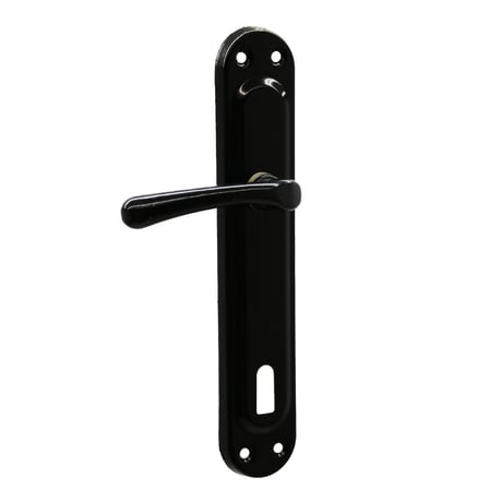Eriş-09 Kumru Siyah Oda Kapı Kolu Takımı- 2'li Paket