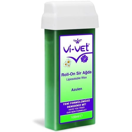 Vi-Vet Roll-On Azulen Kartuş Sir Ağda 100ml- 24'li Paket