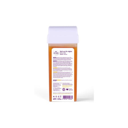 Vi-Vet Roll-On Naturel Kartuş Sir Ağda 100ml- 24'li Paket