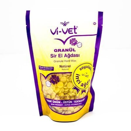 Vi-Vet Granül Naturel Soyulabilir Ağda 250g