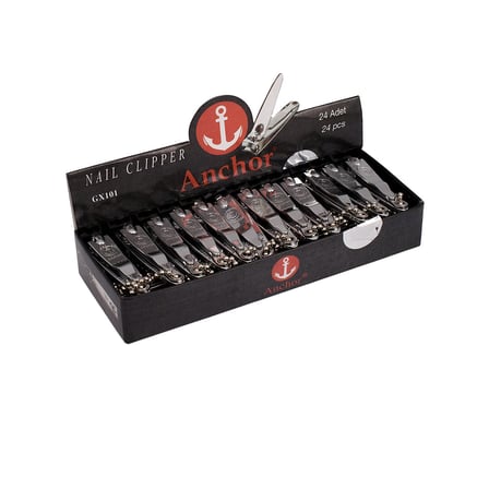Anchor GX-101 Küçük Gri Tırnak Makası- 24'li Paket