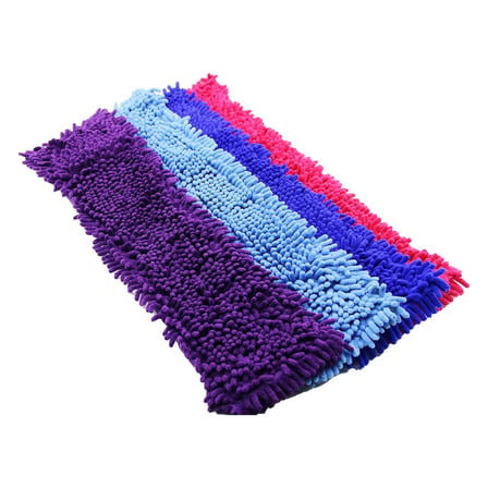 Viper Makarna Mop Yedek 60cm Mikrofiber Renkli- 12'li Paket