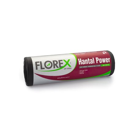 Florex-548 Power Hantal 100x150 cm Çöp Torbası (10 Adet)- 10'li Paket