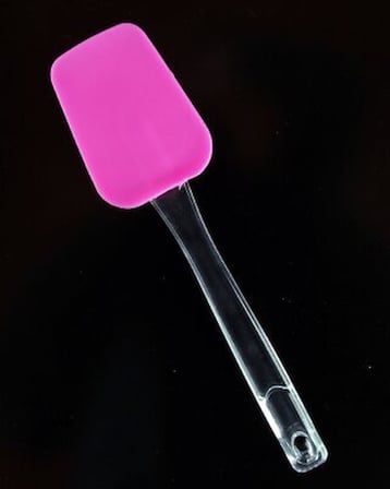 Baroness BRNS-51001 Silikon Spatula Plastik Saplı 24x6cm- 24'li Paket