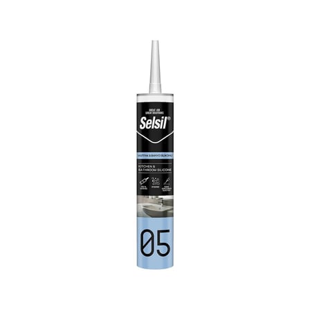 Selsil 2431 Şeffaf Mutfak ve Banyo Silikon 280ml- 25'li Paket