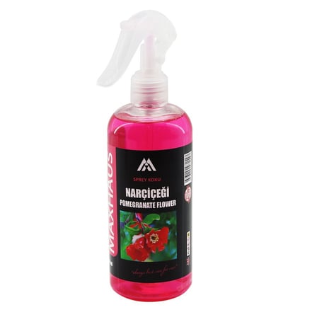 Auto Proff Maxhaus AP-7154 Nar Çiçeği Ortam ve Oda Kokusu Spreyi - 400 ml- 12'li Paket