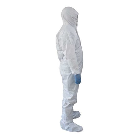 Vento Guard Koruyucu Tulum - XL Beyaz Non-Woven Kumaş