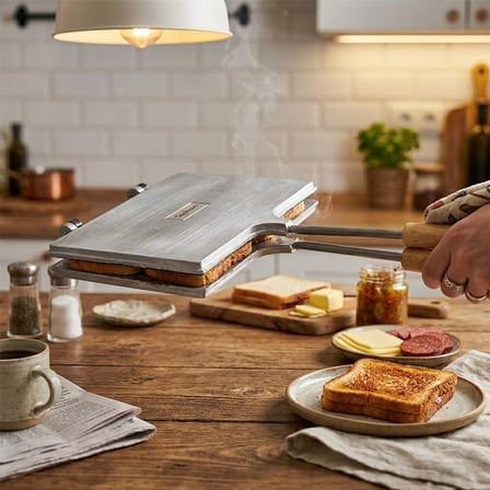 Taşhan İçi Teflon El Tost Makinesi