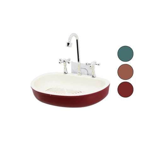 Yakut-12419 Lavabo Figürlü Katı Sabunluk