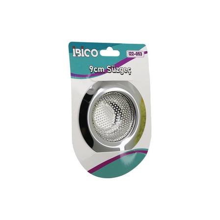 İbico İ22-053 9cm Metal Evye Lavabo Süzgeç- 12'li Paket