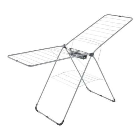 Perilla 17004 Uzay Kanatlı Metal Katlanır Çamaşır Kurutmalık - 19 kg Asma Kapasiteli- 8'li Paket
