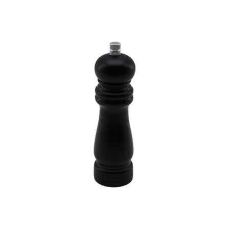 İbico İ22-256 Siyah Ahşap Küçük Tuz ve Baharat Öğütücü 4.5cm Çap 15.5cm Uzunluk