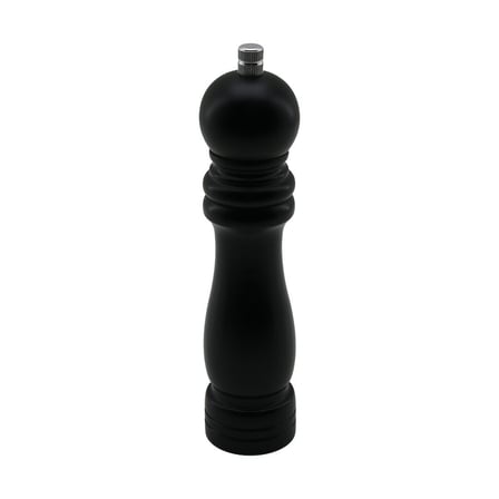 İbico İ22-257 Siyah Ahşap Büyük Tuz ve Baharat Öğütücü 4.5cm Çap 19.5cm Uzunluk