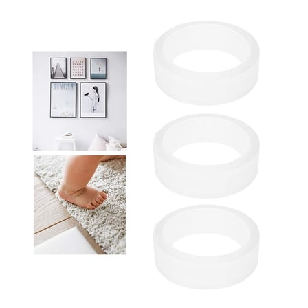 İbico İ13-086 Nano Bant Şeffaf Çift Taraflı 2cm x 2m- 12'li Paket