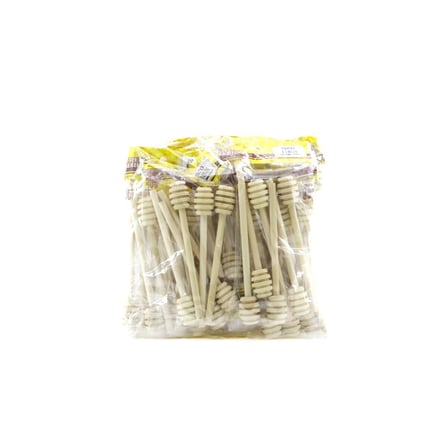 İbico İ22-341 Ahşap & Bambu Bal Kaşık Seti (6 Adet)- 10'li Paket