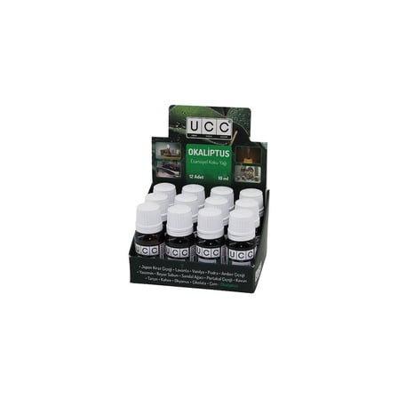 UCC Esansiyel Koku Yağı (Okaliptus) 10ml- 12'li Paket