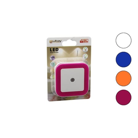Ulbay GC-02 Kare Fotoselli Gece Lambası 0.1W- 10'li Paket