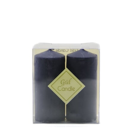 Gül Candle GL-214 (2 Adet) Renkli Takoz Mum- 72'li Paket