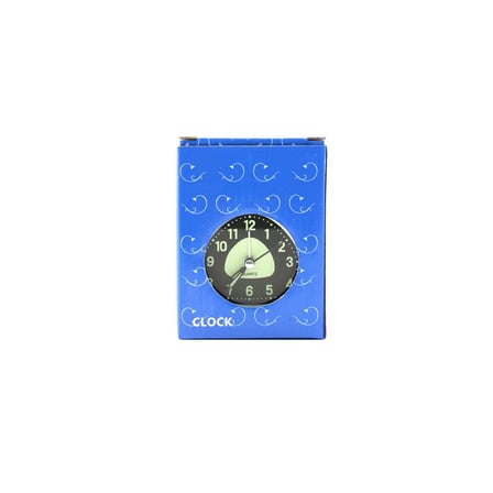 Twin Bell Alarm Clock BGC-12 Üçgen Masa Çalar Saat (Metal Kasa, Renkli, Pilli & Işıklı, Fosforlu)