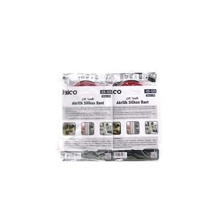 İbico İ13-123 18mm x 2m VHB Akrilik Silikonize Çift Taraflı Bant- 12'li Paket