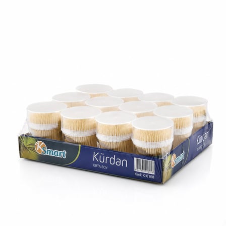 Ksmart K-0158 Orta Boy Kürdan- 12'li Paket