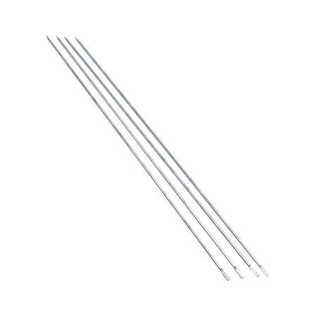 İbico C-400 Ciğer ve Domates Metal Mangal Şişi 50 cm - İnce Kare- 100'li Paket