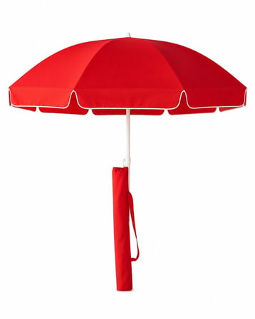 Skybelt SKY-112 Plaj Şemsiyesi 200 cm Saplı - 100x100 cm Çap 8 Telli Fiberglass Omuz Askı Çantalı- 1