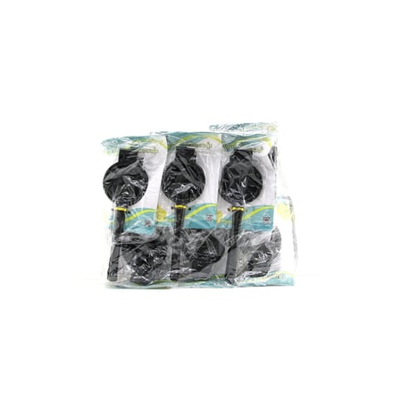 İbico İ22-354 Kollu Pres Limon ve Meyve Sıkacağı - Çelik Metal Siyah 7 cm Çap- 12'li Paket