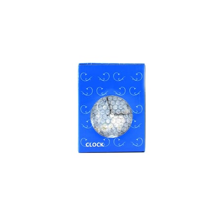 Twin Bell Alarm Clock BGC-18 Yıldız Masa Çalar Saat - Renkli Metal Kasa, Pilli ve Işıklı, 8.8 cm