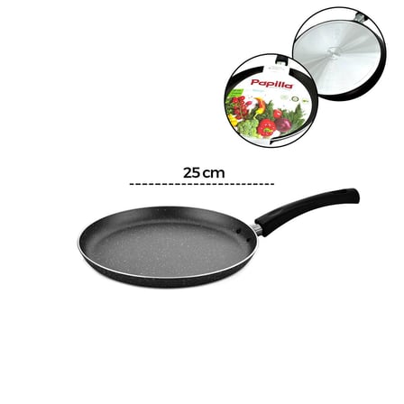 Papilla Ragnar 25 cm Granit Krep Tava - Tek Saplı BRKT-739361- 12'li Paket