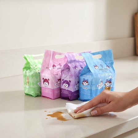 Pablito Home PBT-792 Mini Cep Islak Mendil - 10'lu Paket- 24'li Paket