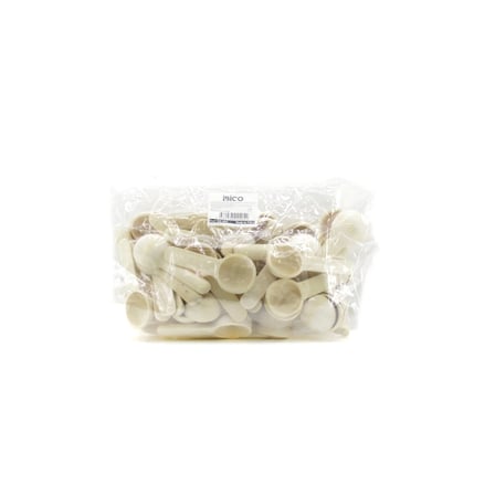 İbico İ22-405 Ahşap Bambu Kürek Baharat Kaşığı 4 cm- 50'li Paket