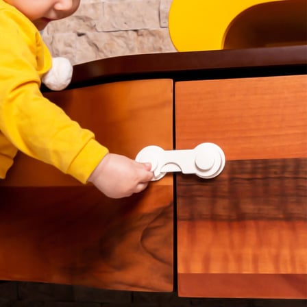 İdeal Baby IDE-03 Kapak Kilidi - Çocuk Emniyeti- 24'li Paket
