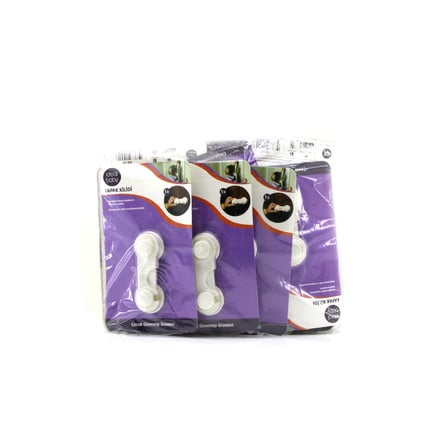 İdeal Baby IDE-03 Kapak Kilidi - Çocuk Emniyeti- 24'li Paket