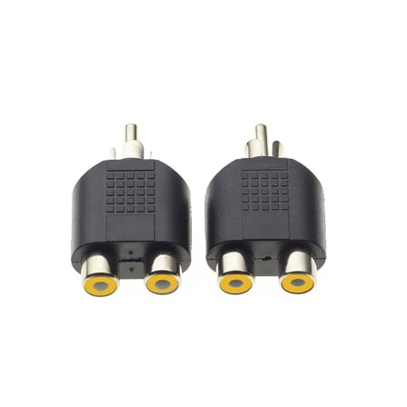 KRT-1133 RCA RCA Aparat Bağlantı Çevirici- 100'li Paket