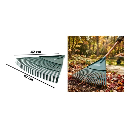Sait Demirci YT-0021 20 Dişli Plastik Yaprak Tırmığı- 30'li Paket